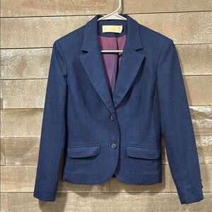 Pendleton vintage Navy 100% virgin wool made in the USA blazer size 6
